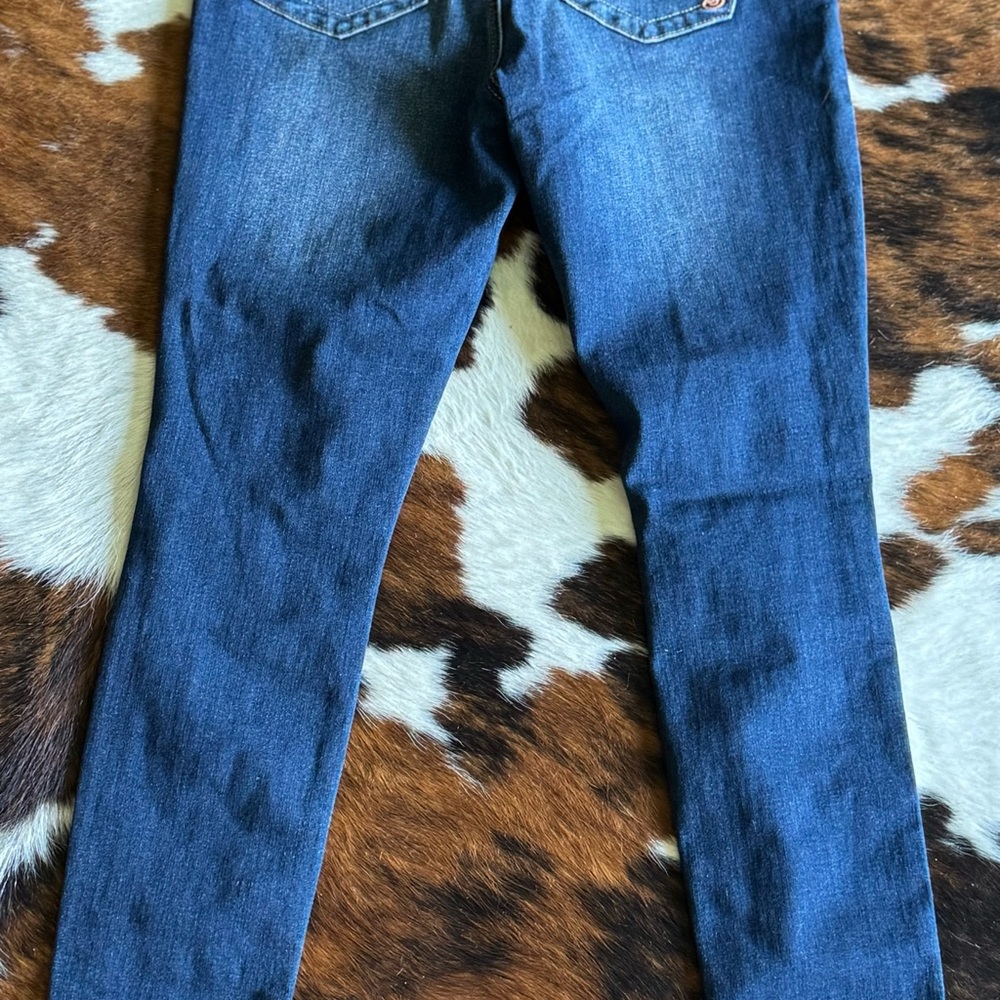 Indigo Rein Skinny Jeans Women’s Size 9 Stretch Denim - Picture 8 of 9